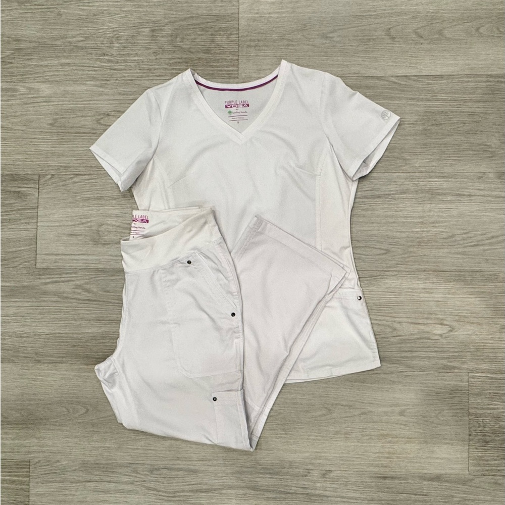 Purple Label Yoga Scrub Set